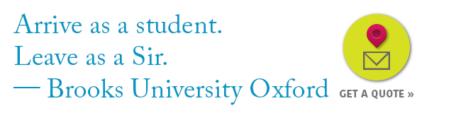 Oxford Summer Schools – Brooks University Oxford Language Programmes Brooks University Oxford with language programme reference and icon for quote request